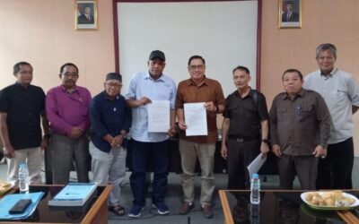 Perjanjian Kerja Sama Fakultas Hukum UNTAG Cirebon dengan Kades Cikalahang